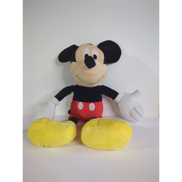 Mickey Mouse plush toy with zipper opening in back - Picture 1 of 8